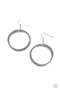 Wildly Wild-lust - Silver Earrings