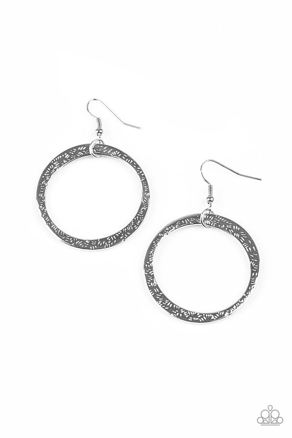 Wildly Wild-lust - Silver Earrings