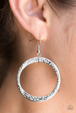 Wildly Wild-lust - Silver Earrings