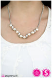 Crazy About You - White  Necklace - Box 7 - White
