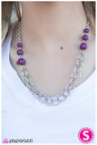 Divine Grace - Purple Necklace - Box 4 - Purple