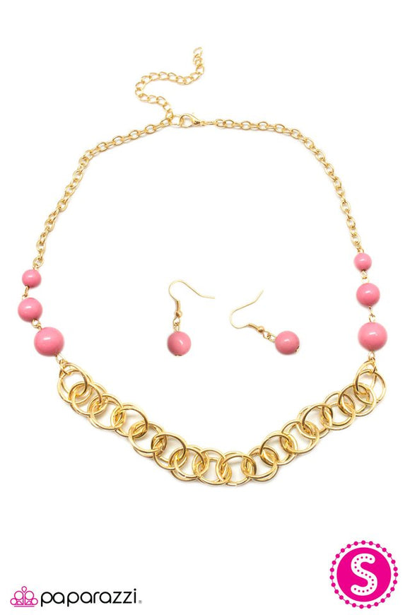 Divine Grace - Pink Necklace - Box 3 - Pink
