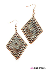 Country Clubbin' - Copper Earring