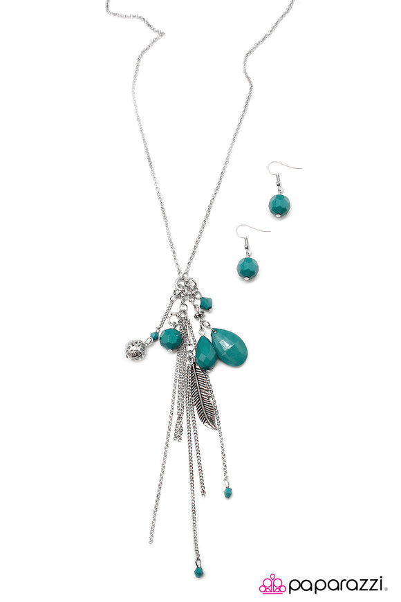 Sky High - Blue Necklace - Box 4 - Blue