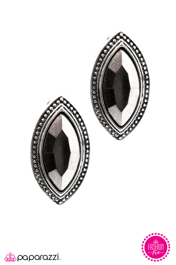 I'm A Flirt - Silver Post Earring - Box 2 - Silver
