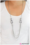 Daringly Debonair - Silver Necklace - Box 14 - Silver