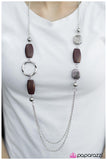 Right On Time - Brown Necklace - Box 3 - Brown