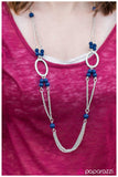 One Step At A Time - Blue Necklace - Box 4 - Blue
