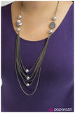 Won By A Landslide - Silver Necklace - Box 16 - Silver