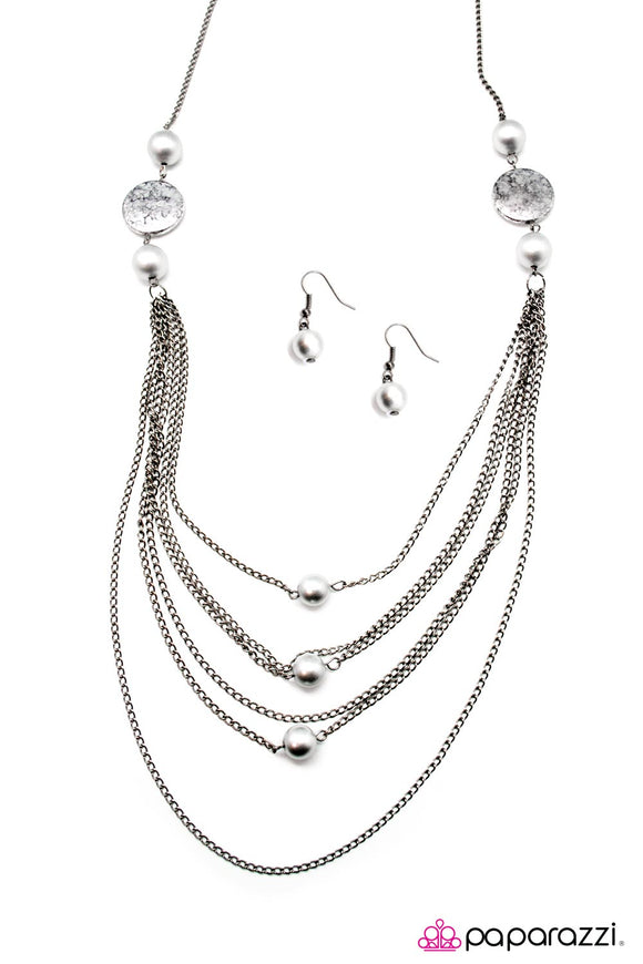 Won By A Landslide - Silver Necklace - Box 16 - Silver