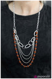 A Subtle Reminder - Orange Necklace - Box 5 - Orange