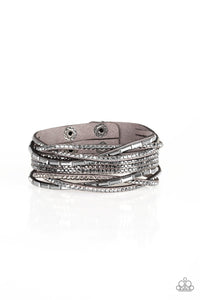 Tough Girl Glam - Silver Urban Bracelet