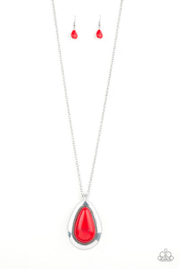 BADLAND To The Bone - Red Necklace - Box 4 - Red