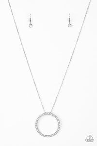 Center Of Attention - White Necklace - Box 10 - White