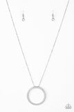 Center Of Attention - White Necklace - Box 10 - White