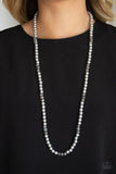 Girls Have More FUNDS - Silver Necklace - Box 17 - Silver