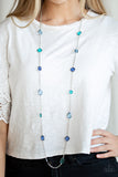 Glassy Glamorous - Multi Necklace - Box 6 - Multi