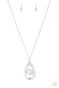 Notorious Noble - Silver Necklace - Box 3 - White