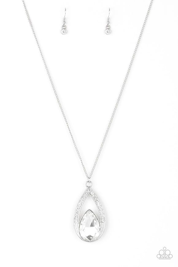 Notorious Noble - Silver Necklace - Box 3 - White