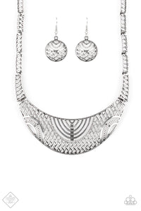 On The MANE Stage - Silver Necklace - Box 24 - Silver
