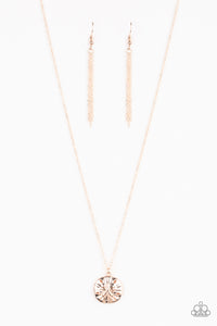 Sand Dollar Shores - Rose Gold Necklace - Box 1 - Rose Gold