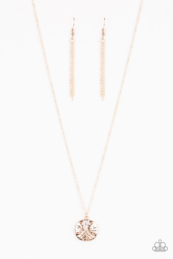 Sand Dollar Shores - Rose Gold Necklace - Box 1 - Rose Gold