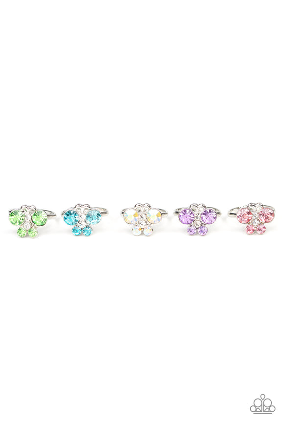 Starlet Shimmer - Crystal Butterfly Ring