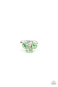 Starlet Shimmer - Crystal Butterfly Ring