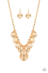 Texture Storm - Gold Necklace - Box 1 - Gold