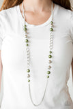 Uptown Talker - Green Necklace - Box 1 - Green