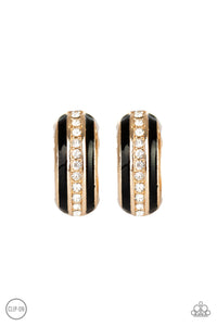 WEALTHY Living - Gold Clip-On Earrings - Box 1