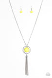 Always Front And Center - Yellow Necklace - Box 2 - Yellow