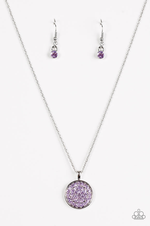 Believe In Glitter - Purple Necklace - Box 2 - Purple
