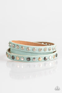 Catwalk Casual - Blue Urban Bracelet