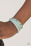 Catwalk Casual - Blue Urban Bracelet