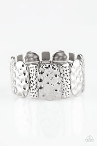 Cave Cache - Silver Stretch Bracelet