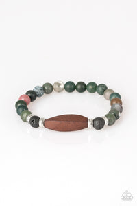 Conscious - Green Stretch Bracelet