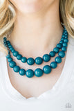 Full BEAD Ahead! - Blue Necklace