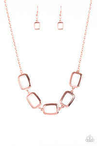 Gorgeously Geometric - Copper Necklace - Box 2 - Copper