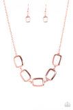 Gorgeously Geometric - Copper Necklace - Box 2 - Copper
