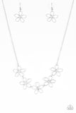 Hoppin' Hibiscus - White Necklace - Box 2 - White