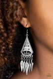 Me Oh MAYAN - Black Earring