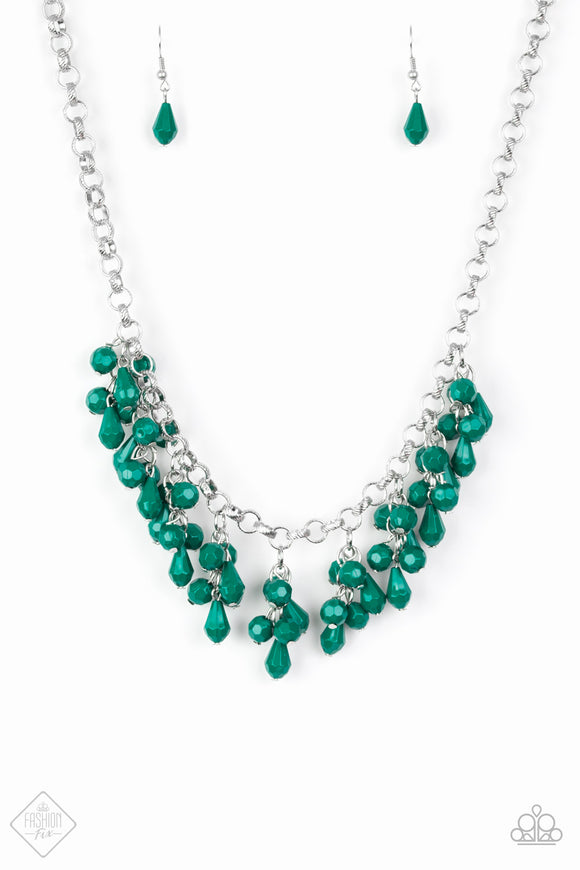 Modern Macarena - Green Necklace - Box 7 - Green