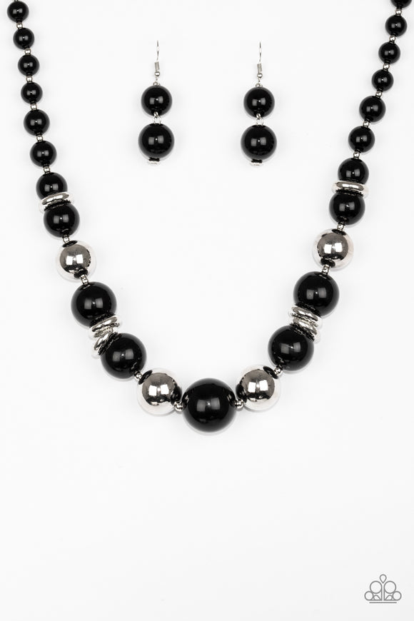 New York Nightlife - Black Necklace - Box 7 - Black
