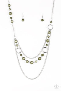 Party Dress Princess - Green Necklace - Box 7 - Green