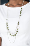 Party Dress Princess - Green Necklace - Box 7 - Green