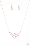 Vertigo -  Rose Gold Necklace