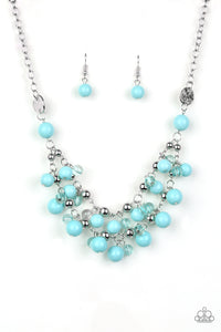 Seaside Soiree - Blue Necklace - Box 3 - Blue