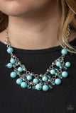 Seaside Soiree - Blue Necklace - Box 3 - Blue