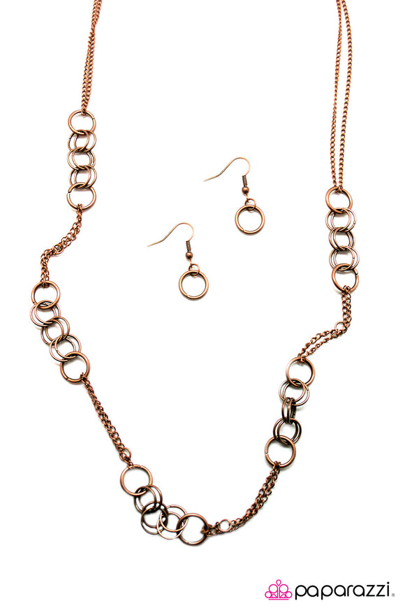 Round Em Up - Copper Necklace - Box 3 - Copper